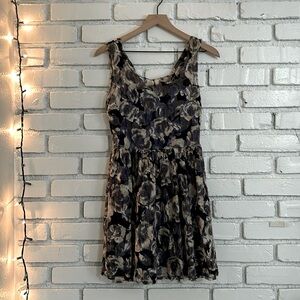 Pins and Needles womens abstract floral dress